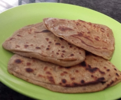 Paratha (Yeast free layered flat bread)