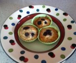 Blueberry & Lemon Coconut Cupcakes