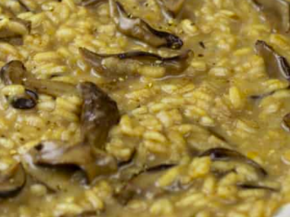 Mushroom Risotto - with real mushroom flavour