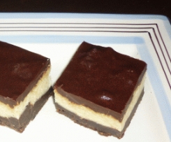 Chocolate and Coconut Slice