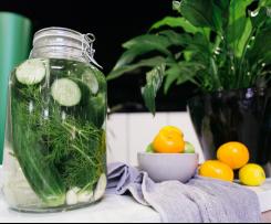 Fermented cucumbers