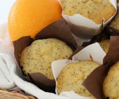 Very Moist Orange & Poppyseed Muffins