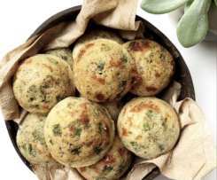 Brazilian Cheese, Bacon & Chive Puffs