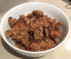 Toasted Tahini and Cinnamon Granola