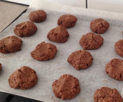Choc ripple biscuits