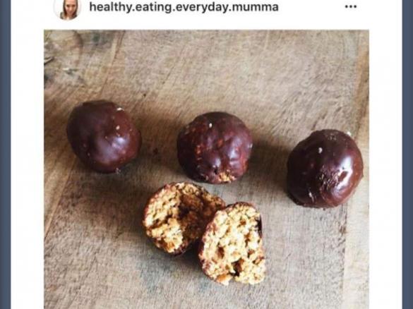 Healthy Salted Caramel Bliss Balls 