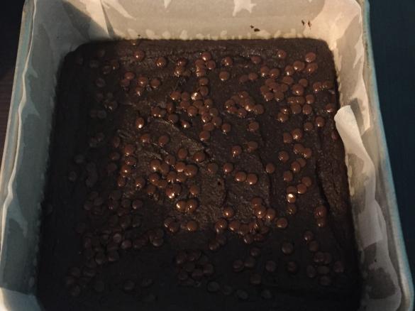 Double Chocolate Avocado Brownies GF