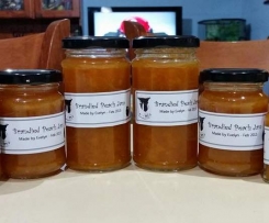 Brandied Peach or Apricot Jam