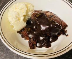 Self Saucing Chocolate Pudding