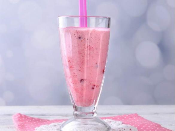 Raspberry & Banana Smoothie