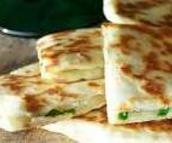 Gozleme with Lamb and Feta