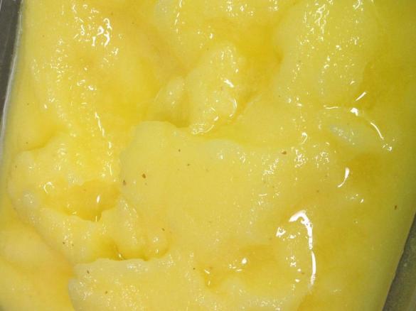 Orange and lemon sorbet
