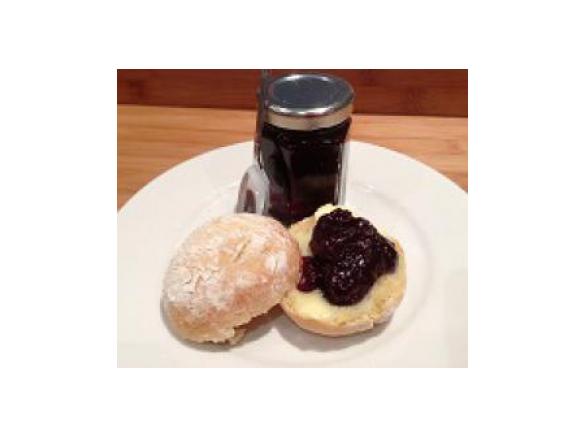 Spiced Rhubarb & Blueberry Jam