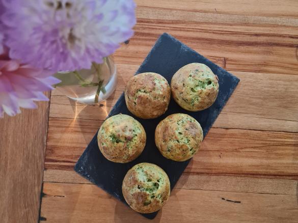 Herby Ricotta & Courgette Muffins