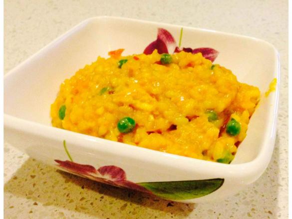 Mango Chicken Curry Risotto