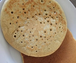 Buckwheat, Banana and Cinnamon Pikelets