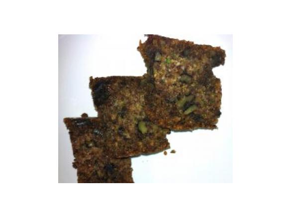 Zucchini, Walnut and Cranberry Cake - Gluten and Dairy Free