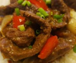 Two Passionate Cooks Spicy Beef