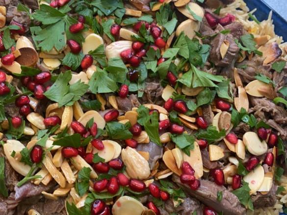 Rima’s Chefitup Maryam Mounajed’s Lamb Shank Mansef