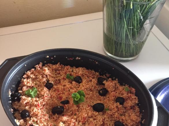 Tabouli with preserved lemon