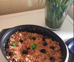 Tabouli with preserved lemon