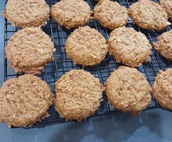 Crunchy Anzac Biscuits