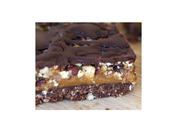 Chocolate Lovers Raw Slice
