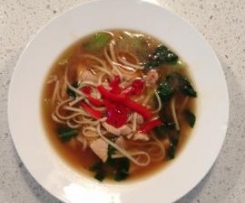 Chicken Soup with Bok Choy