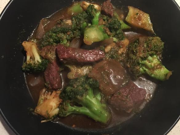 Chinese Style Beef and Broccoli