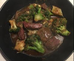 Chinese Style Beef and Broccoli