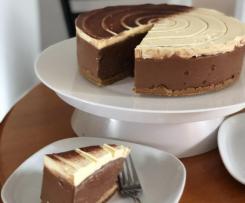 No Bake Chocolate Cheesecake