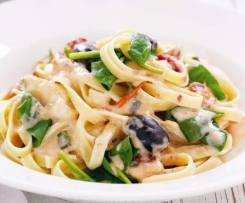 Creamy Sweet Chilli Chicken with Pasta