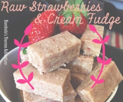 Strawberries & Cream Fudge