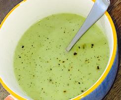 Broccoli, Zucchini & Leek Soup