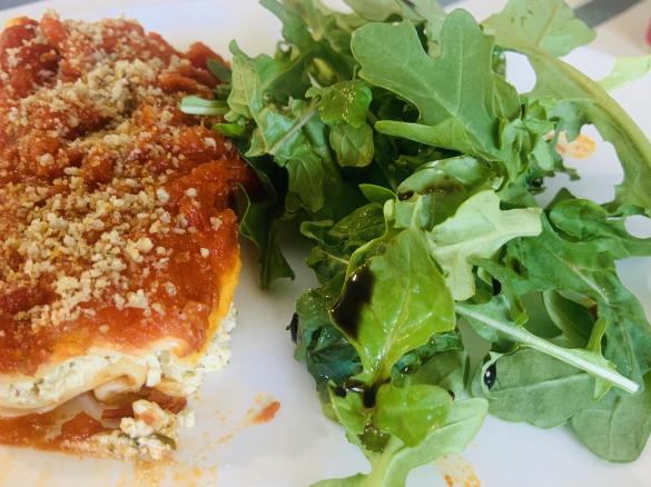 Vegan Tofu Ricotta Lasagna Roll Ups