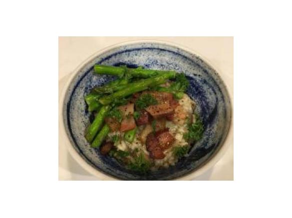 Mushroom and Pancetta Risotto