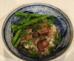 Mushroom and Pancetta Risotto