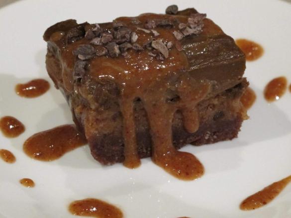 Raw Salted Chocolate Pecan Pie Brownie's