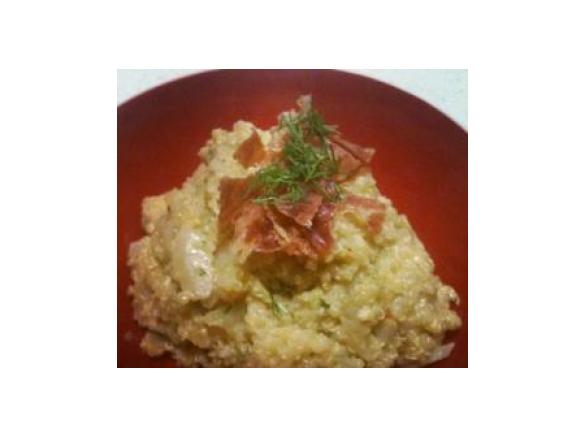 Fennel, Chilli and Mascarpone Quinotto (Quinoa)