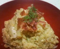 Fennel, Chilli and Mascarpone Quinotto (Quinoa)