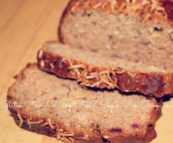 Gluten, Dairy and Sugar Free Banana Bread