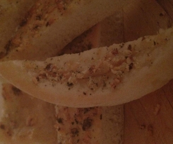 Garlic and Olive oil pizza