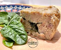 Cheese and Spinach Chicken Loaf
