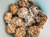 Lemon and coconut bliss balls 
