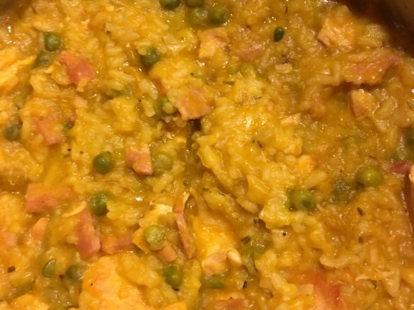 Variation Pumpkin, Pancetta & Pea Risotto (or 3P Risotto!)