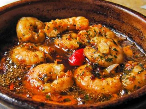 BEST EVER GARLIC PRAWNS