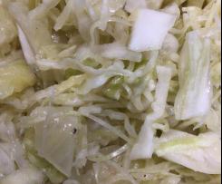 Krautsalat (Coleslaw Greek Style)