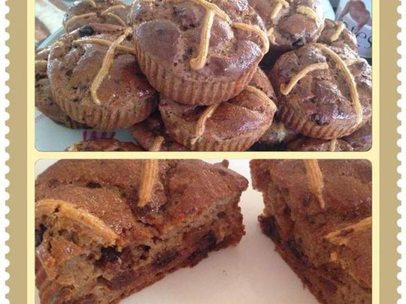 Hot Cross Buns (Gluten, Dairy Free)
