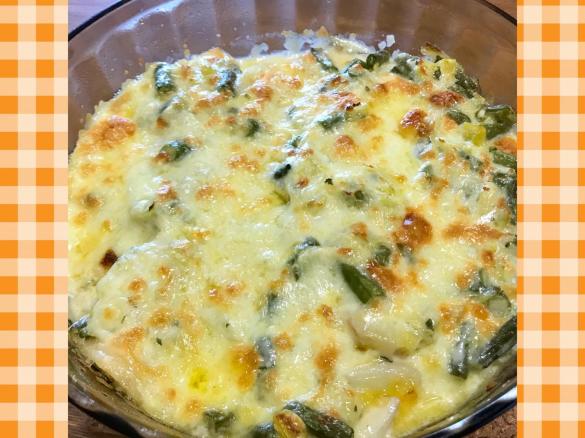 Chicken and veggie potato bake