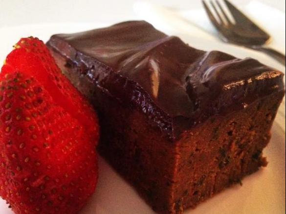 Gluten Free and Nut Free Miracle Chocolate Brownies (with sweet potato and kale)